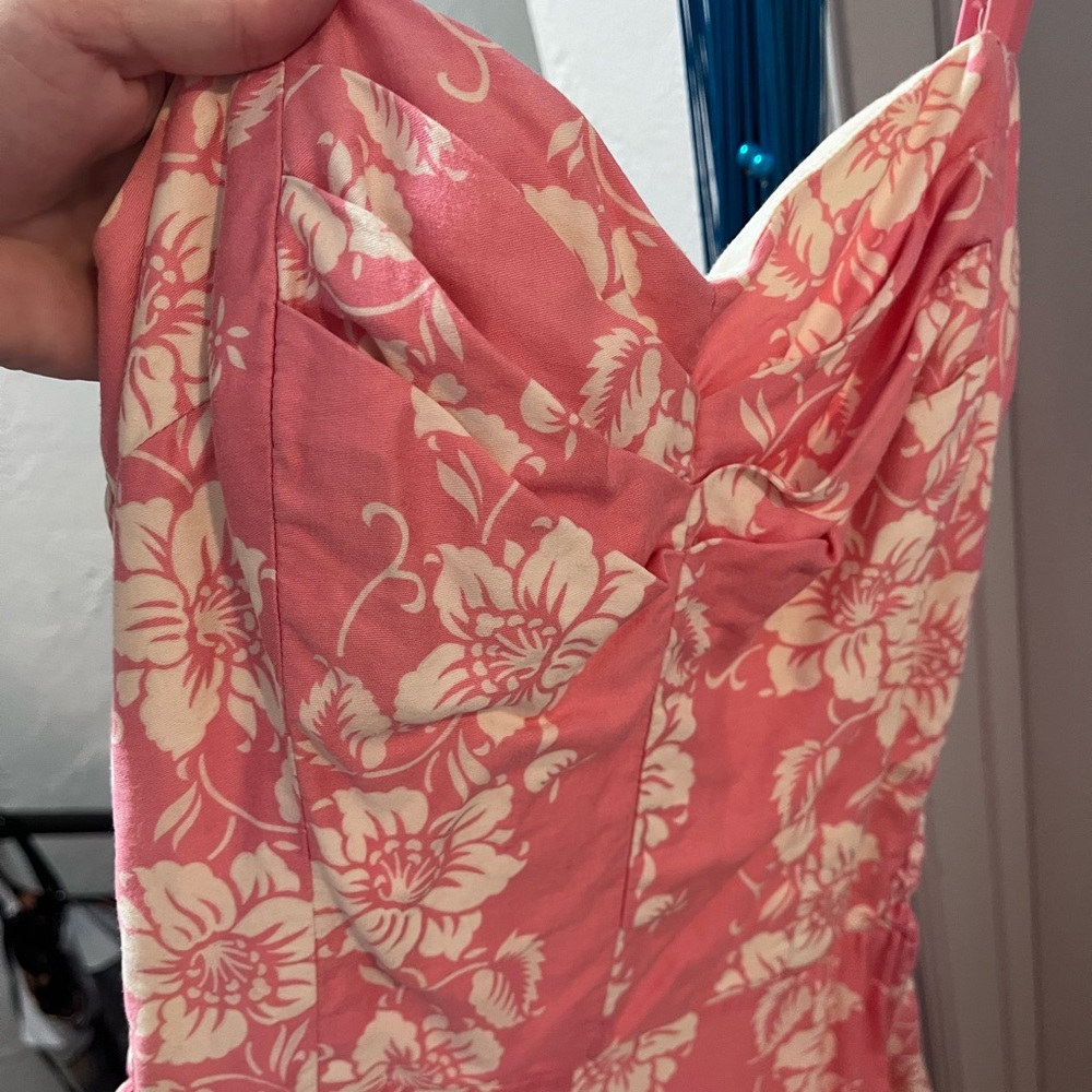 Vintage Sun Fashions Honolulu Hawaii Pink Size 8/10 Dress